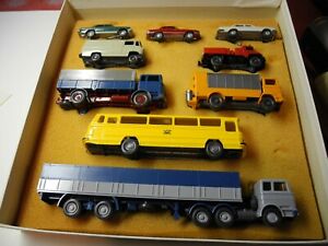 【送料無料】ホビー ・模型車・バイク レーシングカー メルセデスベンツヴィンテージワイキングウェルベセットモデルミントボックスmercedesbenz 4 vintage wiking werbe set 187 with 9 models mint box 196375