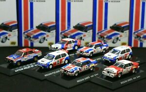 【送料無料】ホビー 模型車 バイク レーシングカー ラリーカーコレクションパルサーダットサンシルビアcms 164 rally car collection ss14 nissan pulsar datsun 510 silvia 7 cars