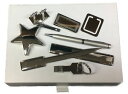 【送料無料】ホビー 模型車 モデルカー ネクタイピンカフスリンクusbクリップペンセットモデルカーt4ドライバーtie clip cufflinks usb m...