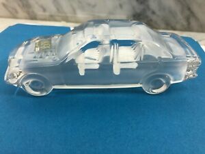【送料無料】ホビー 模型車 モデルカー ガラスクリスタルモデルカードイツメルセデスglass crystal paperweight model car mikasa germany mercedes