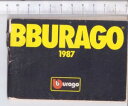 yzzr[ ͌^ fJ[ C^AffJ[burago 1987 italy model car cataloguecatalog model cars