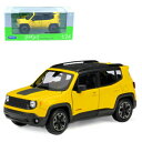 【送料無料】ホビー 模型車 モデルカー ジープレネゲードダイカストモデルカーwelly 124 jeep renegade diecast metal mode...