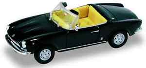 【送料無料】ホビー 模型車 モデルカー フィアットスパイダーブラックモデルカー(3)