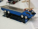 【送料無料】ホビー 模型車 モデルカー ホーラモデルカーold photo blue deora car hauler model car