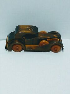 yzzr[ ͌^ fJ[ Be[WfnhChvintage wooden handcrafted classic car model handmade collectible 115034; long
