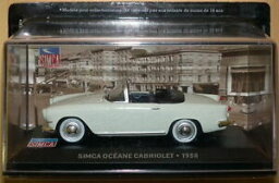 【送料無料】ホビー 模型車 モデルカー カブリオホワイトモデルカーsimca oceane cabrio 1958 white wsl 143 model car ref98 by xmag