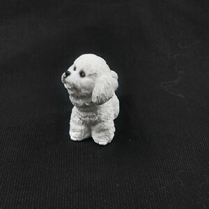 【送料無料】ホビー 模型車 モデルカー ミニモデルホームダッシュボードresin mini bichon frise dog f..