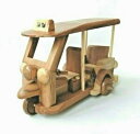 yzzr[ ͌^ fJ[ gDNgDNgDNgDN^NV[fnhCh~j`A^Ctuk tuk taxi wooden model handmade miniature 3 wheels car toy souvenir thai gift