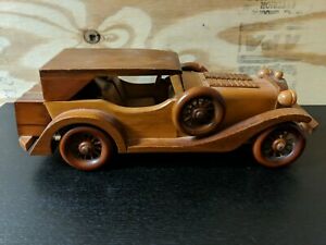 【送料無料】ホビー 模型車 モデルカー ビンテージウッドフォードモデルロールvintage wood 1932 ford v8 model 18 car wheels roll
