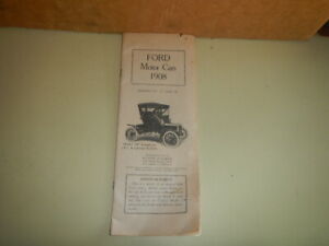 【送料無料】ホビー 模型車 モデルカー フォードモーターモデルパンフレットニース1908 ford motor car..