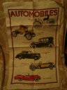 ホビー 模型車 モデルカー ヘンリーフォードビンテージリネンティータオルフォードモデルカーhenry ford museum vintage linen tea towel ford model cars vtg wall hanging