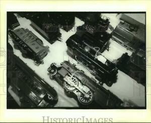 ̵ۥۥӡ Ϸ ǥ륫 ꥫ饤ͥ륳쥯֥ǥ륷硼1995 press photo model train cars at lionel collectors club of america show