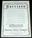 【送料無料】ホビー 模型車 モデルカー ハリソンモデルツーリング1907 old magazine print ad, harrison model c40 t...