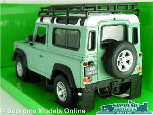 【送料無料】ホビー 模型車 モデルカー ランドローバーディフェンダーモデルカースケールライトグリーンland rover defender model car swb 124 scale light green 4x4 welly large 90 k8