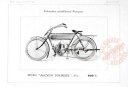 yzzr[ ͌^ fJ[ tXJ^OI[goCTvffrance 1912 alcyon catalogue bicycles motorcycles voiture car samples models