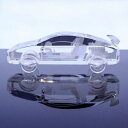 yzzr[ ͌^ fJ[ X|[cJ[fNX^KX~j`Asports car model verisimilar crystal glass miniature 59034;