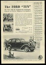 yzzr[ ͌^ fJ[ tH[hfZ_1938 ford model ten sedan british car uk print ad