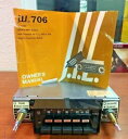 【送料無料】ホビー 模型車 モデルカー ブランドモデル#カーラジオプッシュボタンjll brand model706 car radio amfm mpx pu...
