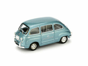 ホビー 模型車 モデルカー モデルカースケールフィアットmodel car scale 143 ads commercial brumm fiat 600 multiple r