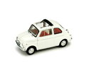 yzzr[ ͌^ fJ[ fJ[XP[tBAbgmodel car scale 143 brumm fiat 500d opened white internal rossoavor