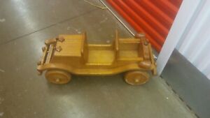 【送料無料】ホビー 模型車 モデルカー ソリッドオークモデルhandcrafted wooden solid oak early mode..