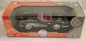 Other - 【送料無料】ホビー 模型車 モデルカー モデルコルベットスケールモーターマックスプラスチック car model gm 1958 corvette 118 scale motor max no 73109 metal amp; plastic