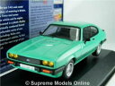 【送料無料】ホビー 模型車 モデルカー フォードカプリモデルカーford capri model car verte menthe green 143 corg...