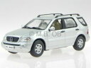 【送料無料】ホビー 模型車 モデルカー メルセデスクラスmercedes bm163 mclass ml 320 silver modelcar 143