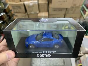 【送料無料】ホビー 模型車 モデルカー スケールモデルスバルebbro 143 scale diecast model blue car subaru brz