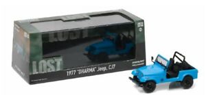 【送料無料】ホビー 模型車 モデルカー ダルマジープテレビシリーズモデルカーgreenlight 86309 143 1977 dharma jeep cj7 lost tv series model car