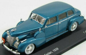 ホビー 模型車 モデルカー キャデラックフリートウッドシリーズwonderful modelcar cadillac fleetwood series 75 v8 1939 bluemetallic 143