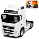 【送料無料】ホビー 模型車 モデルカー ボルボホワイトトタートラックトラックモデルカー
