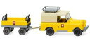 yzzr[ ͌^ fJ[ h[o[g[[J[fwiking 010005 land rover with trailer ptt car model 187 h0