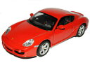 【送料無料】ホビー 模型車 モデルカー ポルシェケイマンクーペモデルカーporsche cayman s 987c red coupe 20052013 118...
