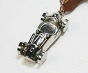 ホビー 模型車 モデルカー レースハンドメイドレザーキーリングキーチェーンメタルキーチェーンモデル3d racing car model with handmade leather keyring keychain metal key chain