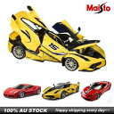 yzzr[ ͌^ fJ[ tF[CG[maisto 118 car model ferrari 488 gtb yellow fxx k speciate 458 kids car toy