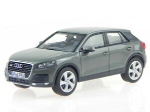 【送料無料】ホビー 模型車 モデルカー アウディグレーダイカストaudi q2 quantum grey diecast modelcar 2633 iscale 143