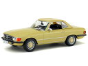 【送料無料】ホビー 模型車 モデルカー メルセデスダイカストmercedes r107 350 sl hardtop yellow diecast modelc...