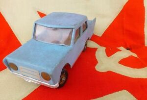 【送料無料】ホビー 模型車 モデルカー ロシアソモデルvtg old russian ussr wooden model toy moskvich 408 car 1960s