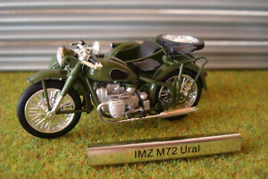 【送料無料】ホビー 模型車 モデルカー ウラルウラルサイドカーサイドカーural m 72 ural imz sidecar sidecar topmodel 124