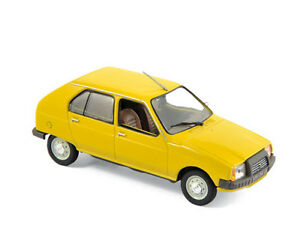 ホビー 模型車 モデルカー シトロエンビザクラブイエローモデルカースケールnorev 150940 citroen visa club yellow 1979 model car scale 143