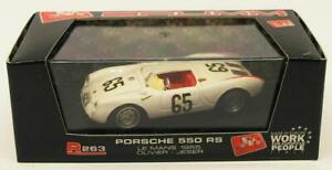【送料無料】ホビー 模型車 モデルカー スケールモデルカーポルシェルマン＃；＃オリbrumm 143 scale model car r263porsche 550 rs le mans 039;55 65 oliverjeser(3)