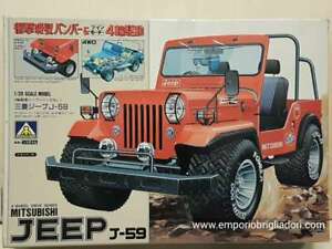 ̵ۥۥӡ Ϸ ǥ륫 ץץ饹åǥ륭åmitsubishi jeep j59 plastic model kit 120 car drive series 1roshima