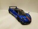 【送料無料】ホビー 模型車 モデルカー モデルスケールドア2016 pagani huayra bc blue kinsmart toy car model 1...