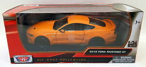 【送料無料】ホビー 模型車 モデルカー スケールモデルカーフォードムスタングオレンジmotormax 124 scale model car 79352 2018 ford mustang gt orange