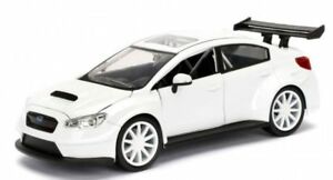 【送料無料】ホビー 模型車 モデルカー ホワイト＃＃モデルカーmr little nobody039 s subaru wrx sti white 039 fast furious 8039 124 model car