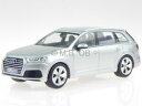 【送料無料】ホビー 模型車 モデルカー アウディミニマックスaudi q7 typ 4m 2015 florett silver modelcar minimax 143