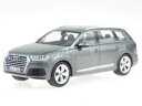 【送料無料】ホビー 模型車 モデルカー アウディグレーミニマックスaudi q7 typ 4m 2015 graphit grey modelcar minimax 143