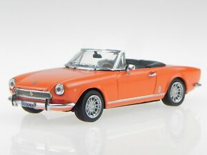 【送料無料】ホビー 模型車 モデルカー フィアットスパイダーオレンジfiat 124 spider bs orange modelcar 24604 vitesse 143