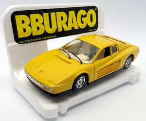 burago 124 scale model car 0104ferrari testarossayellowスケールモデルカーフェラーリ※注意※NYからの配送になりますので2週間前後お時間をいただきます。人気の商品は在庫が無い場合がございます。ご了承くださいませ。サイズの種類の商品は購入時の備考欄にご希望のサイズをご記載ください。　携帯メールでの登録ですと楽天からのメールが届かない場合がございます。